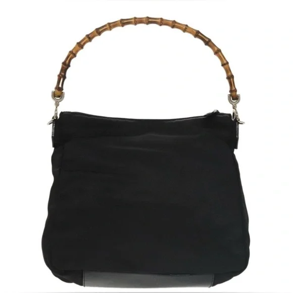 Gucci Bamboo 2 way nylon tote bag - Picture 2 of 11